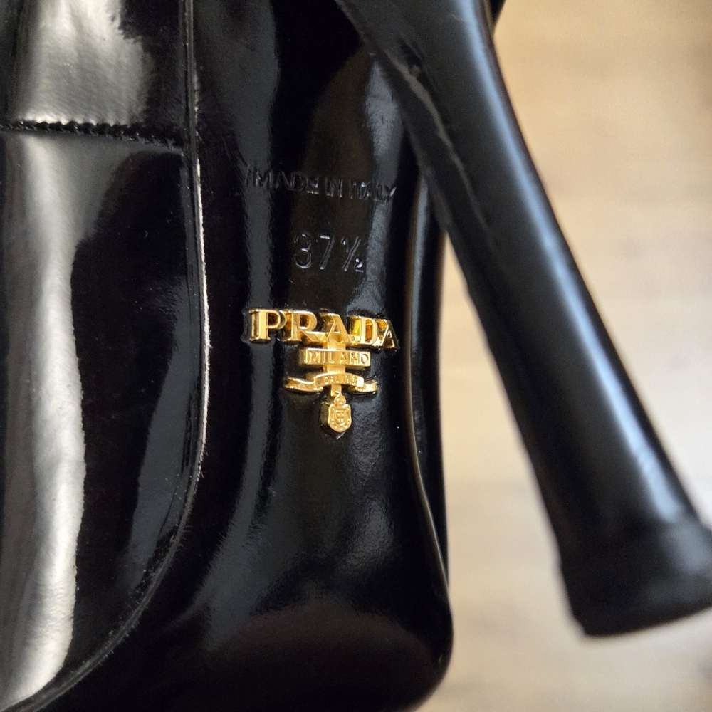 PRADA Pointy Toe Stiletto High Heeled Shoes - Picture 6 of 11